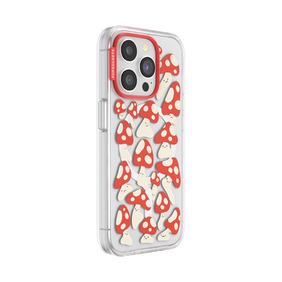Secondary image for hover Red Shrooms — iPhone 15 Pro MagSafe Case
