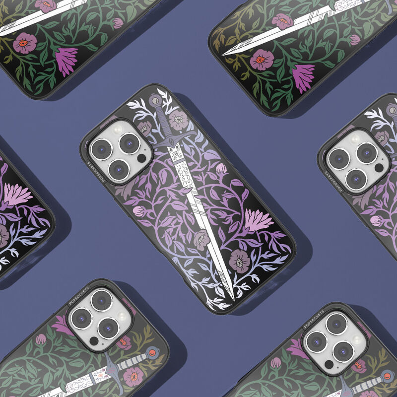 Mirror Thorny Blade Lavender — iPhone 16 Pro MagSafe Case image number 2