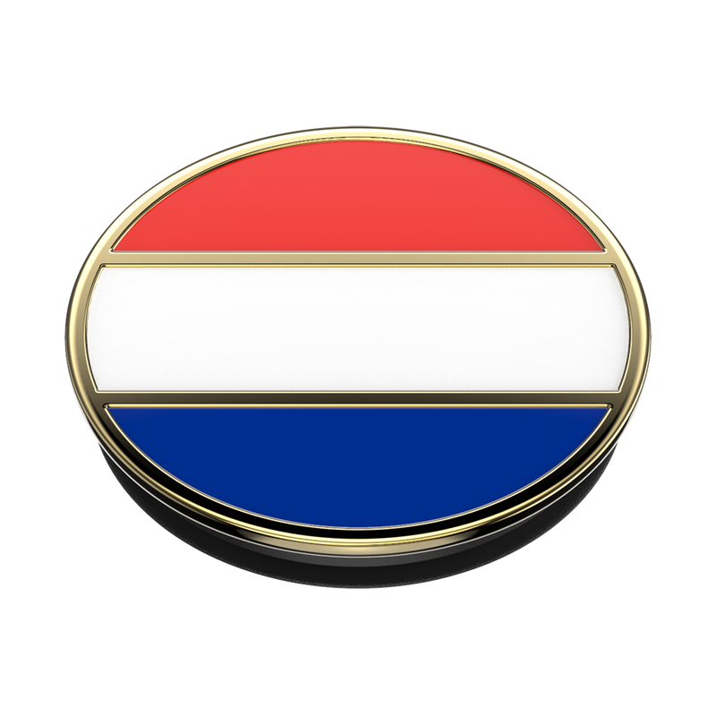 Enamel Dutch Flag — Adhesive PopGrip image number 2