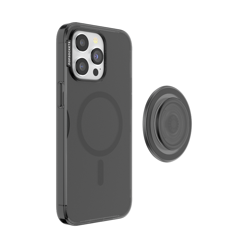 Black Transluscent — iPhone 15 Pro Max MagSafe Case image number 6