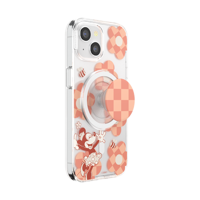 Secondary image for hover Minnie Checkered Flower — iPhone 15 for MagSafe