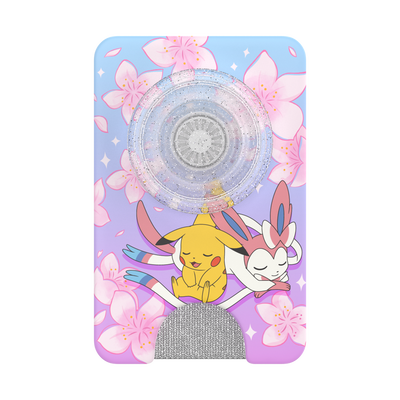 Secondary image for hover Translucent Sakura Dreams — MagSafe PopWallet+