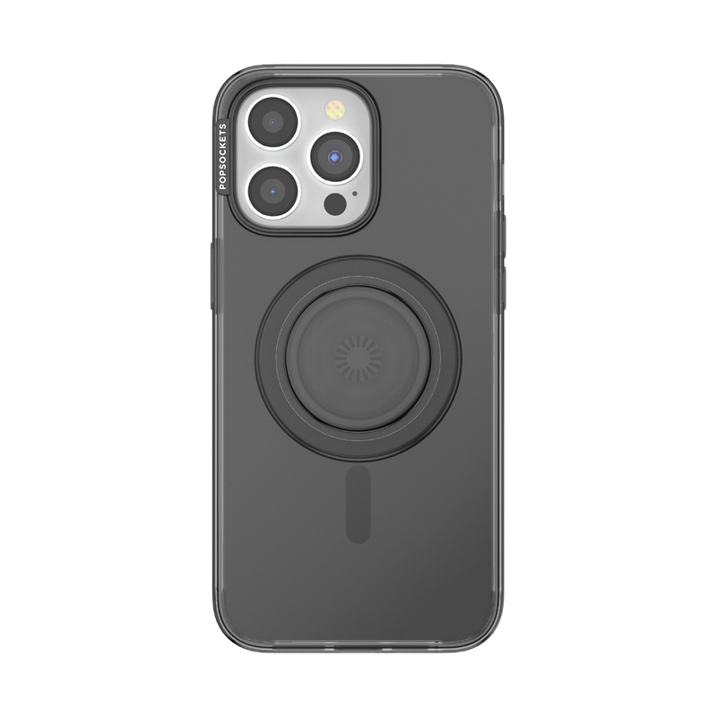 Black Transluscent — iPhone 15 Pro Max MagSafe Case image number 0