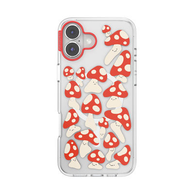 Red Shrooms — iPhone 16 Plus MagSafe Case