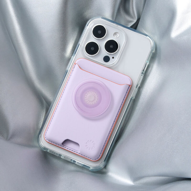 Pale Lavender —  Softgoods PopWallet+ for MagSafe image number 3