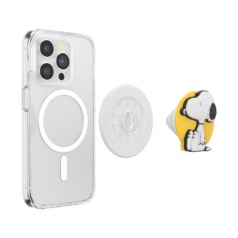 PopOut Sitting Snoopy — MagSafe PopGrip image number 5