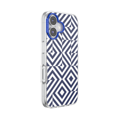Secondary image for hover Tiled Navy — iPhone 16 MagSafe Case