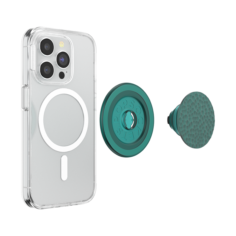 Enamel Hammered Fresh Pine — MagSafe PopGrip image number 4