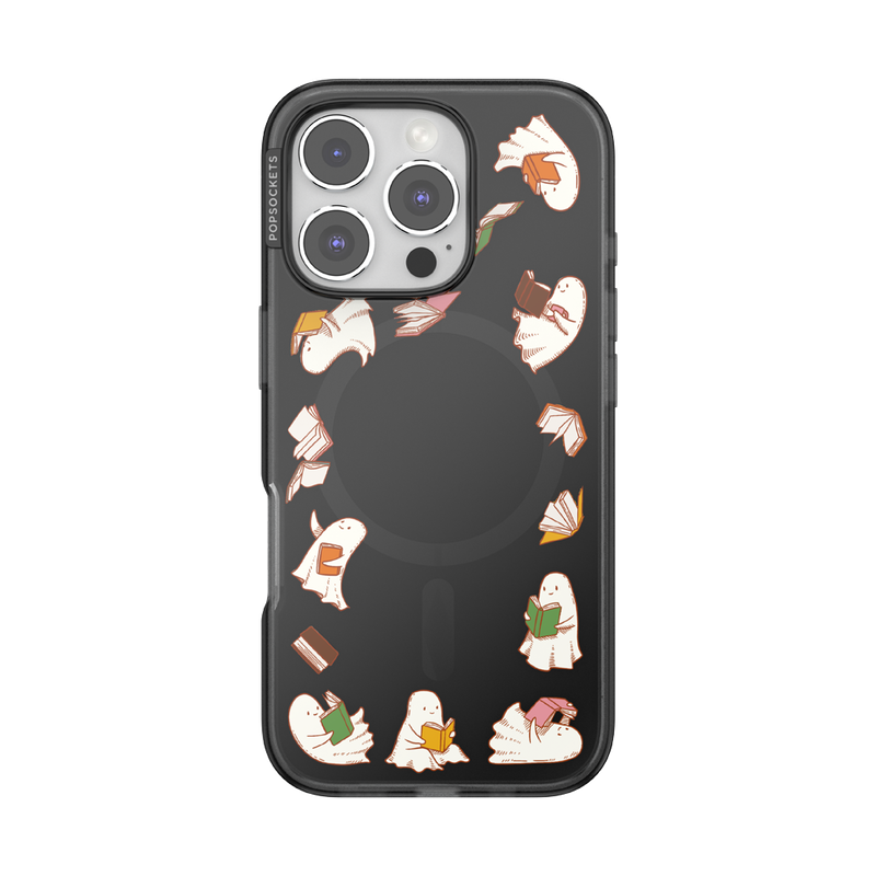 Spooky Book Club Smoke — iPhone 16 Pro MagSafe Case image number 0