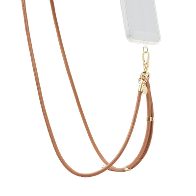 Secondary image for hover Cognac — Phone Strap