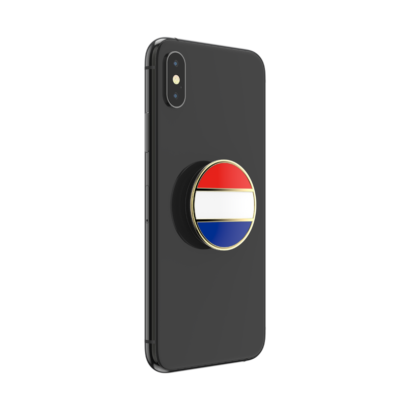 Enamel Dutch Flag — Adhesive PopGrip image number 3
