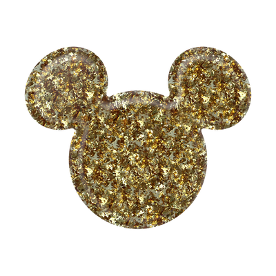 Secondary image for hover Earridescent Golden Mickey Mouse