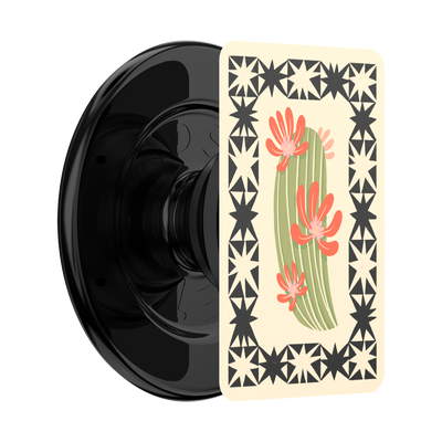 Card Desert Bloom — MagSafe PopGrip