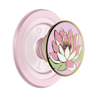 Enamel Water Lily — MagSafe PopGrip