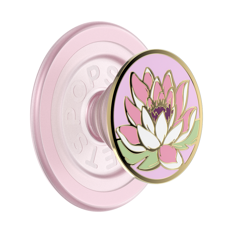 Enamel Water Lily — PopGrip for MagSafe image number 0