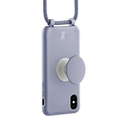 Secondary image for hover Just Elegance Case + PopSockets Popgrip Purple