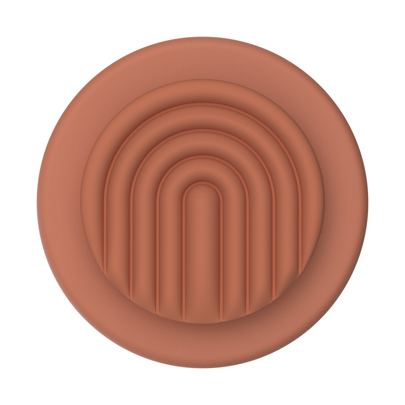 PopOut Terracotta Curves — MagSafe PopGrip image number 1