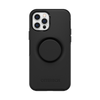 Otter + Pop Symmetry Series Case Black — iPhone 12/12 Pro