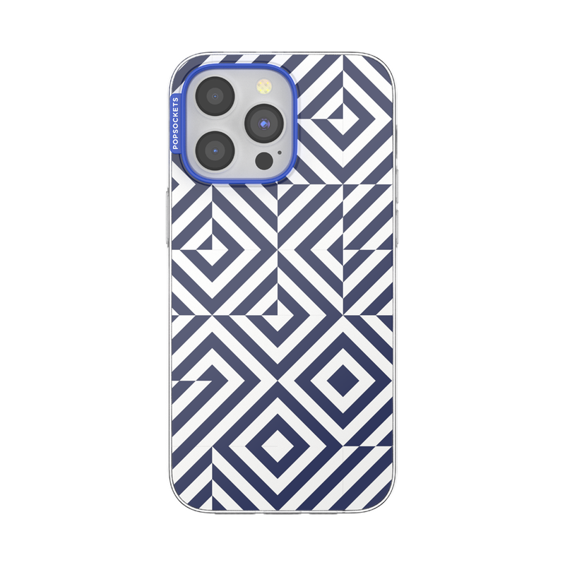 Tiled Navy — iPhone 15 Pro Max MagSafe Case image number 0