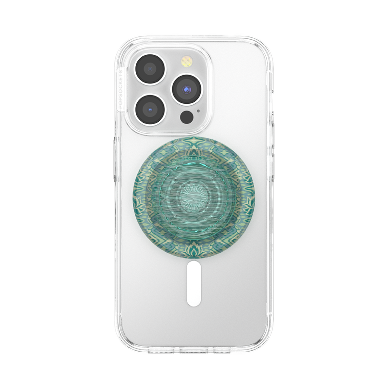 Pool White Lotus — MagSafe PopGrip image number 5