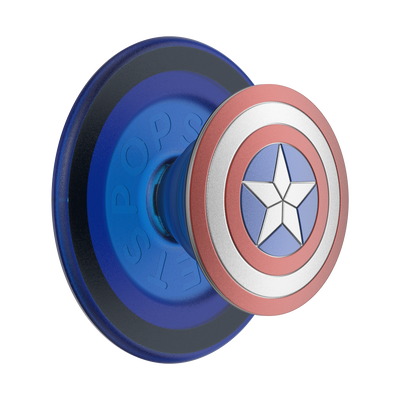 Enamel Captain America — PopGrip for MagSafe® - Round