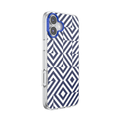 Secondary image for hover Tiled Navy — iPhone 16 Plus MagSafe Case