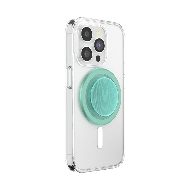 Aluminum Moire Turquoise — MagSafe PopGrip image number 7