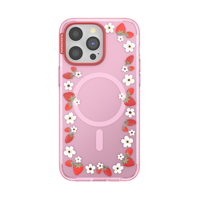 Strawberry Frame — iPhone 15 Pro Max MagSafe Case