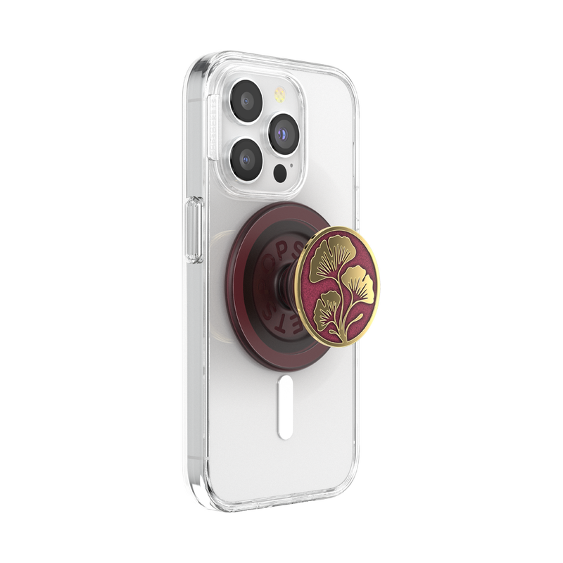 Enamel Ginkgo Oxblood — MagSafe PopGrip image number 8