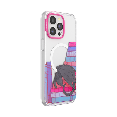 Secondary image for hover Curled Up With A Good Book — iPhone 15 Pro Max MagSafe Case