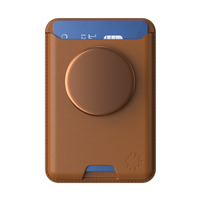 Secondary image for hover Cognac —  Softgoods MagSafe PopWallet+