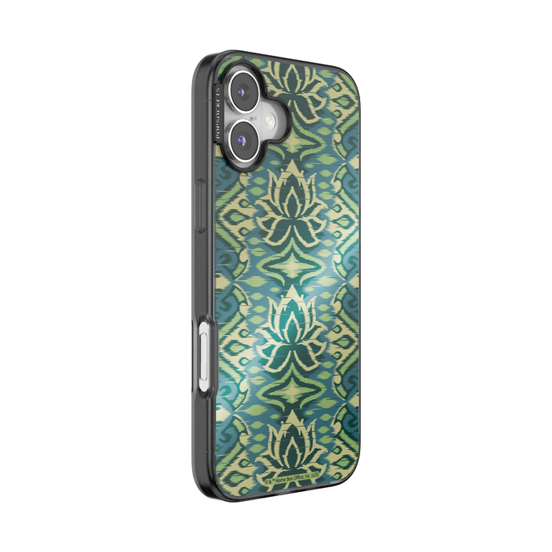 Mirror White Lotus Textile — iPhone 16 Plus MagSafe Case image number 1