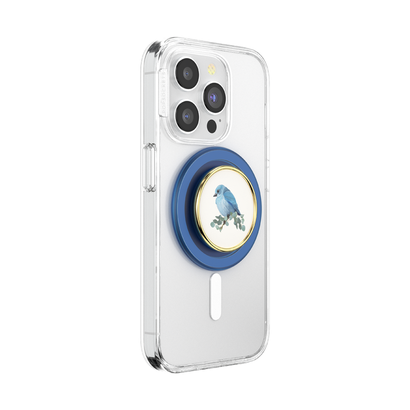 Enamel Blue Bird — MagSafe PopGrip image number 9