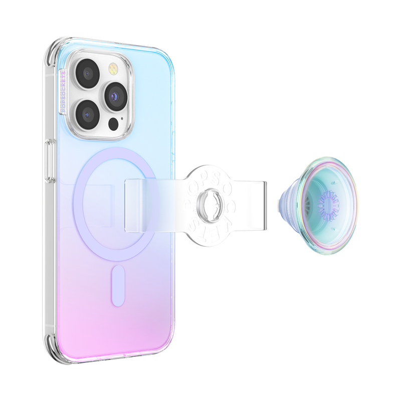 White Iridescent — iPhone 14 Pro MagSafe Case image number 5