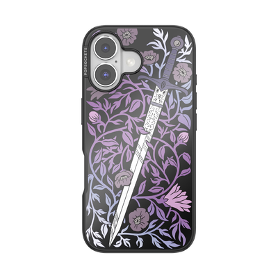 Mirror Thorny Blade Lavender — iPhone 16 MagSafe Case