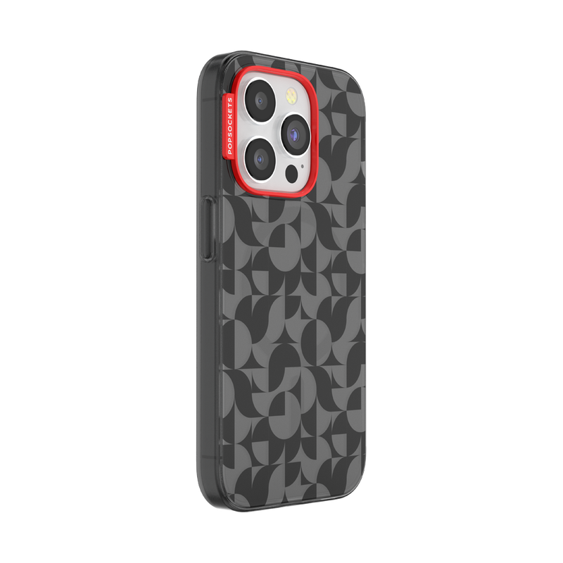 Geo Black — iPhone 15 Pro MagSafe Case image number 1
