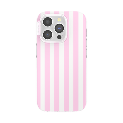Club Stripe Pink — iPhone 15 Pro MagSafe Case