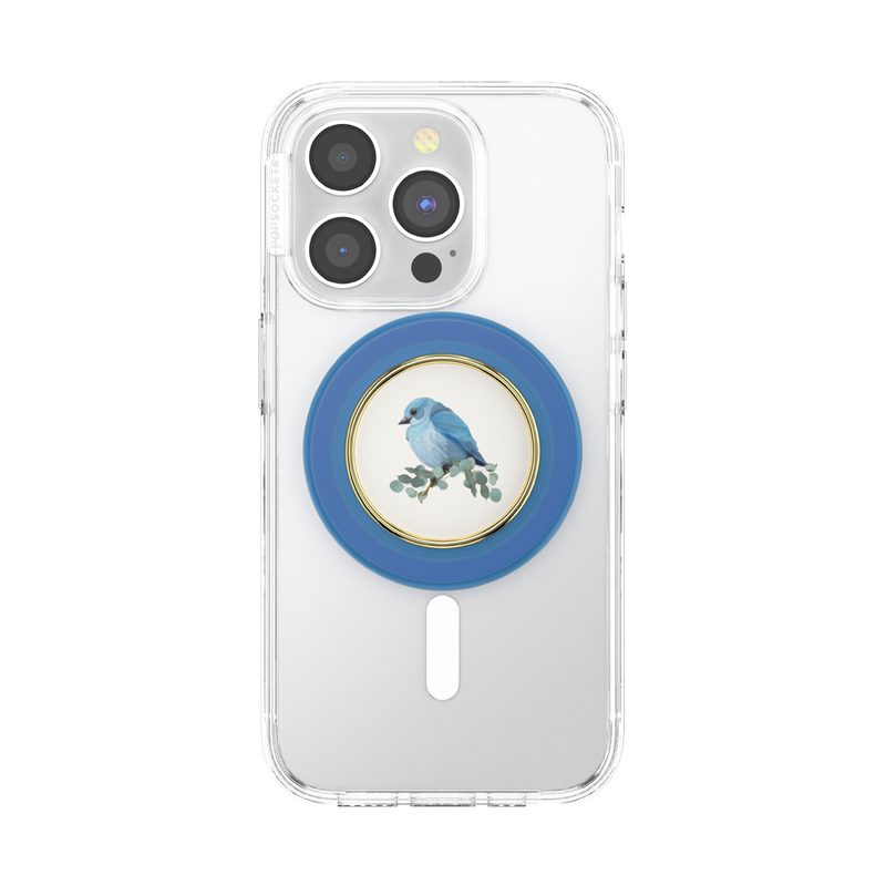 Enamel Blue Bird — MagSafe PopGrip image number 7