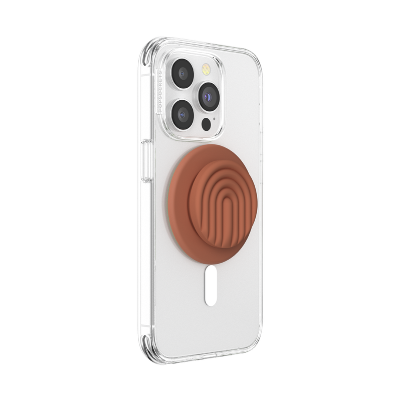 PopOut Terracotta Curves — MagSafe PopGrip image number 5