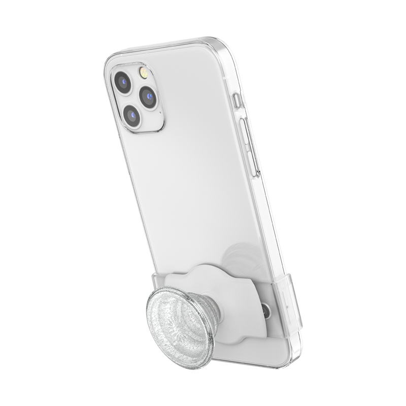 Clear Glitter Silver — Slide Stretch PopGrip image number 7