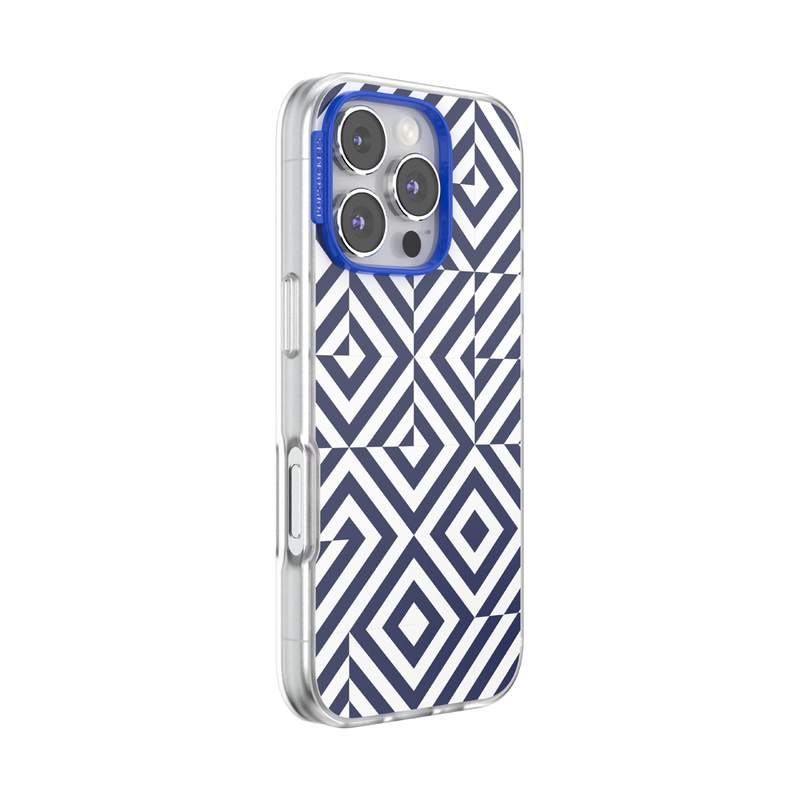 Tiled Navy — iPhone 16 Pro MagSafe Case image number 1