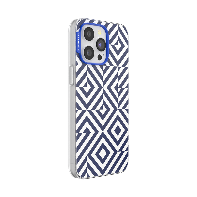 Tiled Navy — iPhone 15 Pro Max MagSafe Case image number 1
