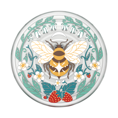 Secondary image for hover PlantCore Translucent Bee Boho — Adhesive PopGrip
