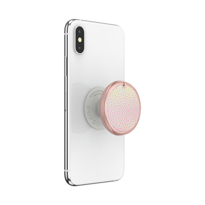 PopGrip Mirror Iridescent Pebbled Blush image number 5