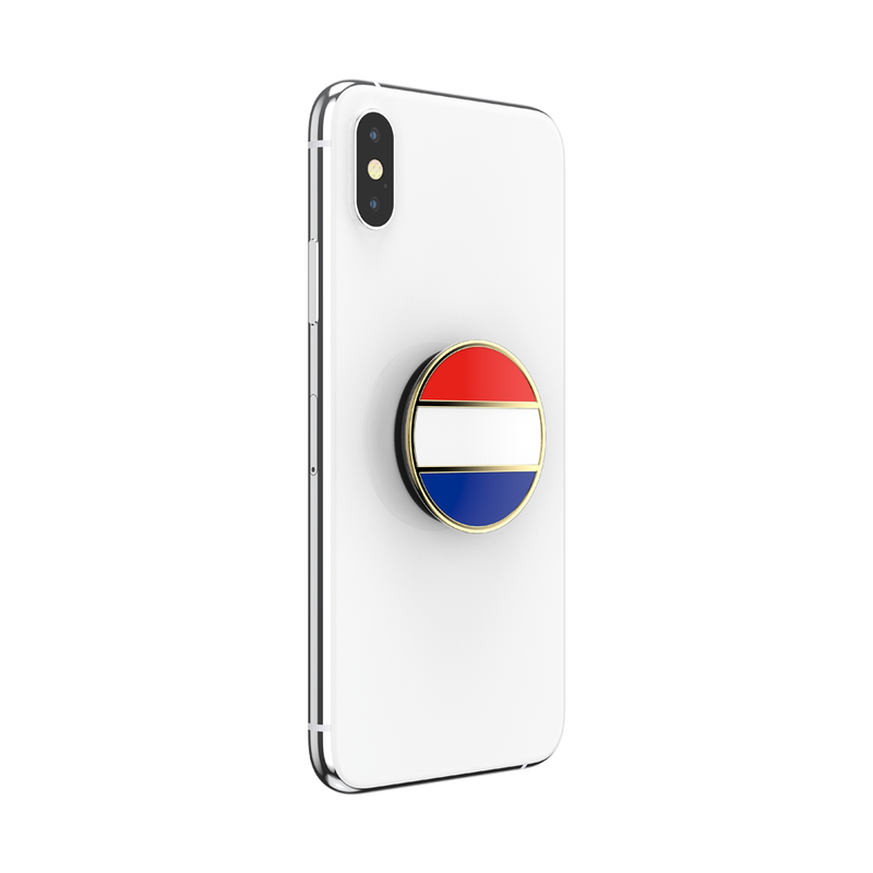 Enamel Dutch Flag — Adhesive PopGrip image number 5