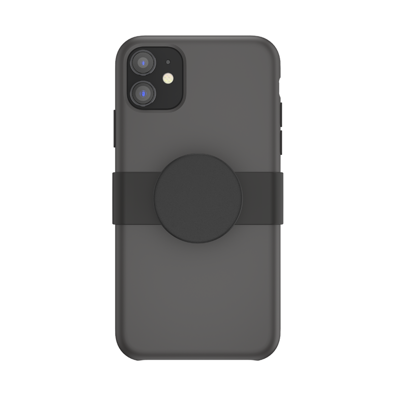 PopGrip Slide Apple Black — iPhone 11 image number 0