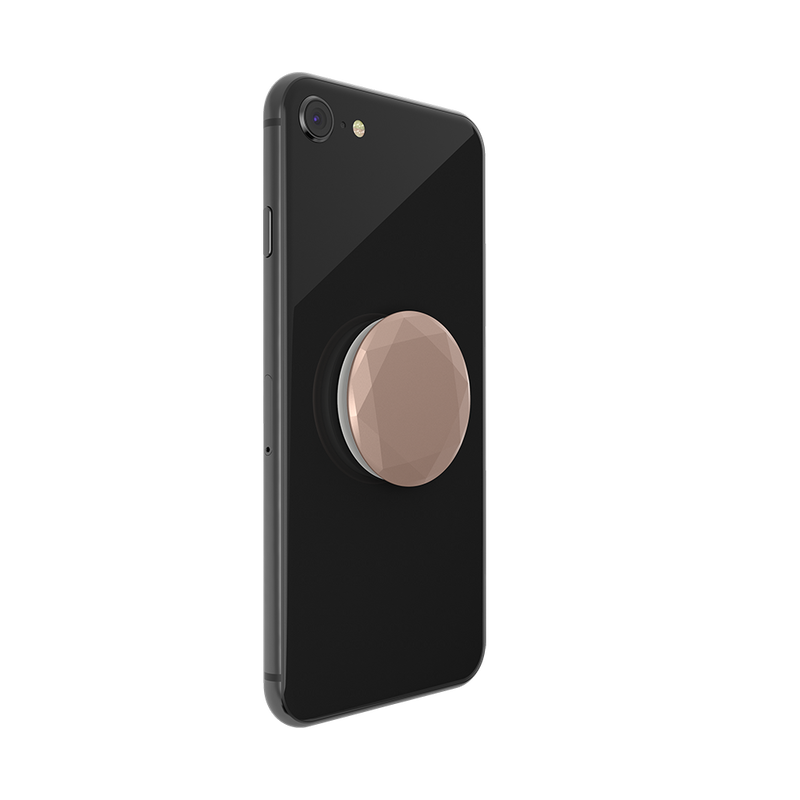 Rose Gold Metallic Diamond — Adhesive PopGrip image number 3