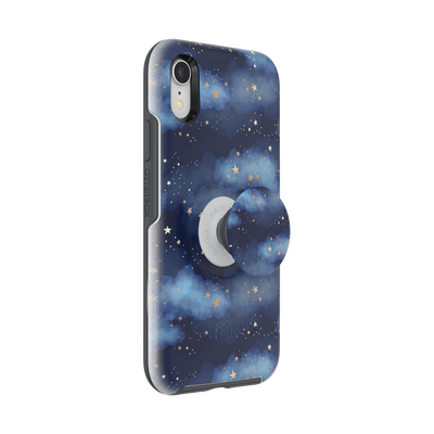 Secondary image for hover Otter + Pop Symmetry Series Case Stormy Skies — iPhone XR