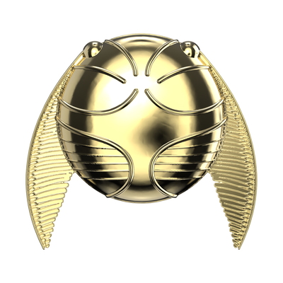 Puffy Enamel Golden Snitch — Adhesive PopGrip
