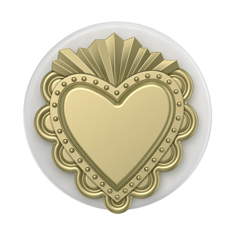 PopOut Sacred Heart Gold — MagSafe PopGrip image number 1